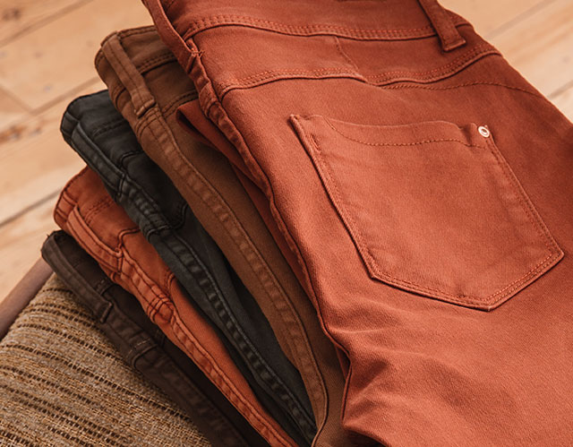 Jeans Colorés