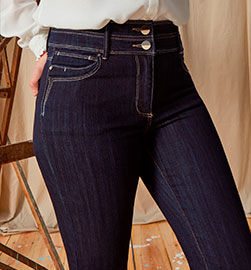 jeans tailles hautes