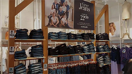 L'envers du jean