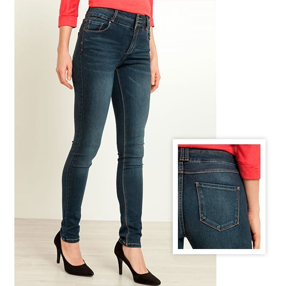 image jean taille haute galbant